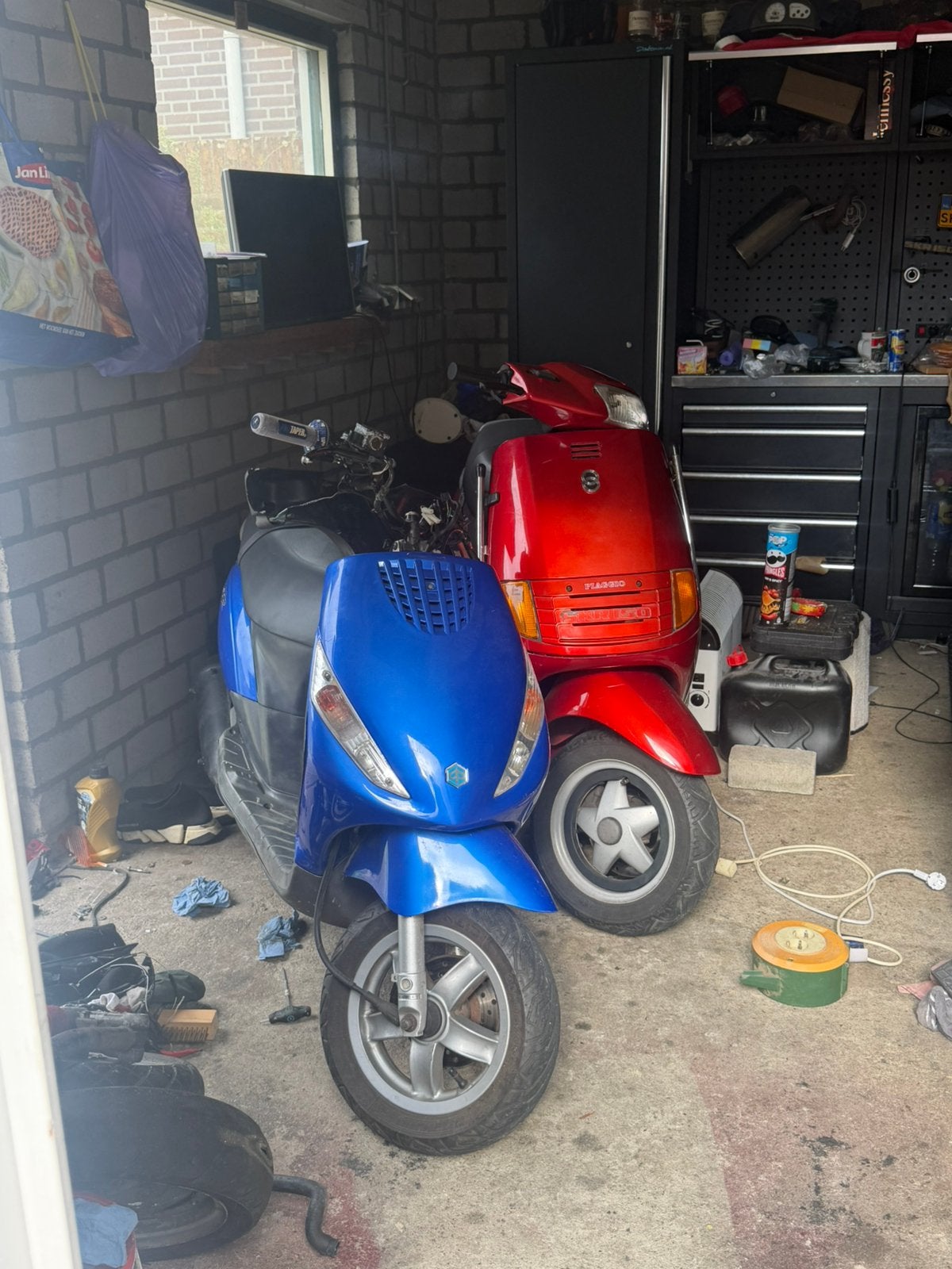 Piaggio skr 150cc 2t duits, Vélos & Vélomoteurs, Enlèvement, Comme neuf
