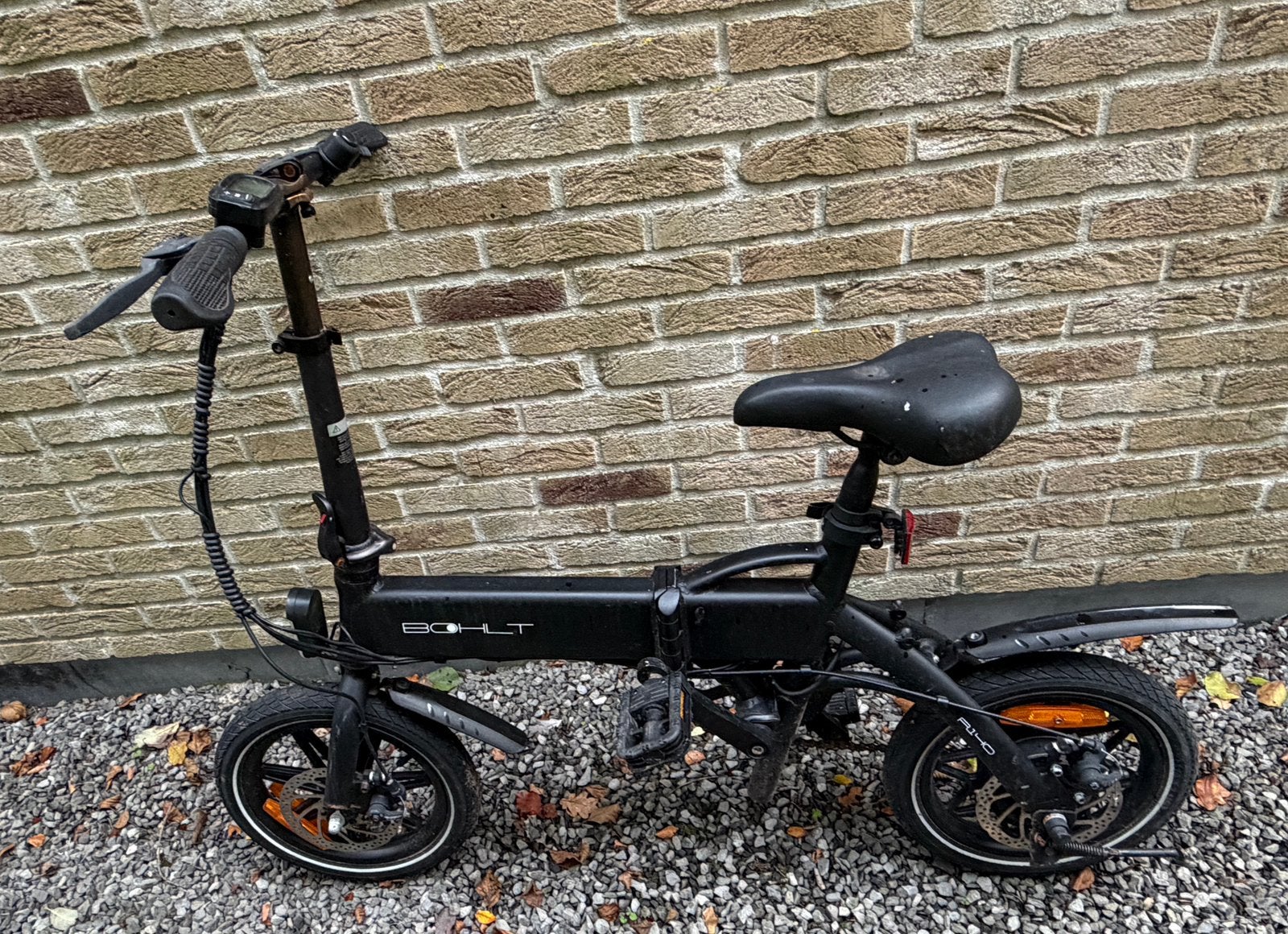 BOHLT elektrische vouwfiets – ongetest opknapper/onderdelen, Enlèvement ou Envoi, Utilisé, Totalement pliable