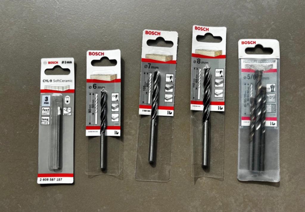 Set de perceuses Bosch New (7 pièces), Enlèvement, Neuf