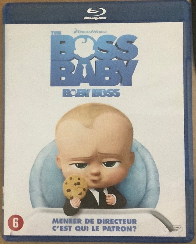 The Boss Baby (2017) Bluray, CD & DVD, À partir de 6 ans, Français, Enlèvement ou Envoi, Dessins animés et Film d'animation
