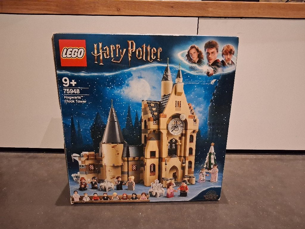 Harry Potter lego Hogwarts Clock tower 75948, Pièces supplémentaires incluses, Lego, Ensemble complet, Harry Potter