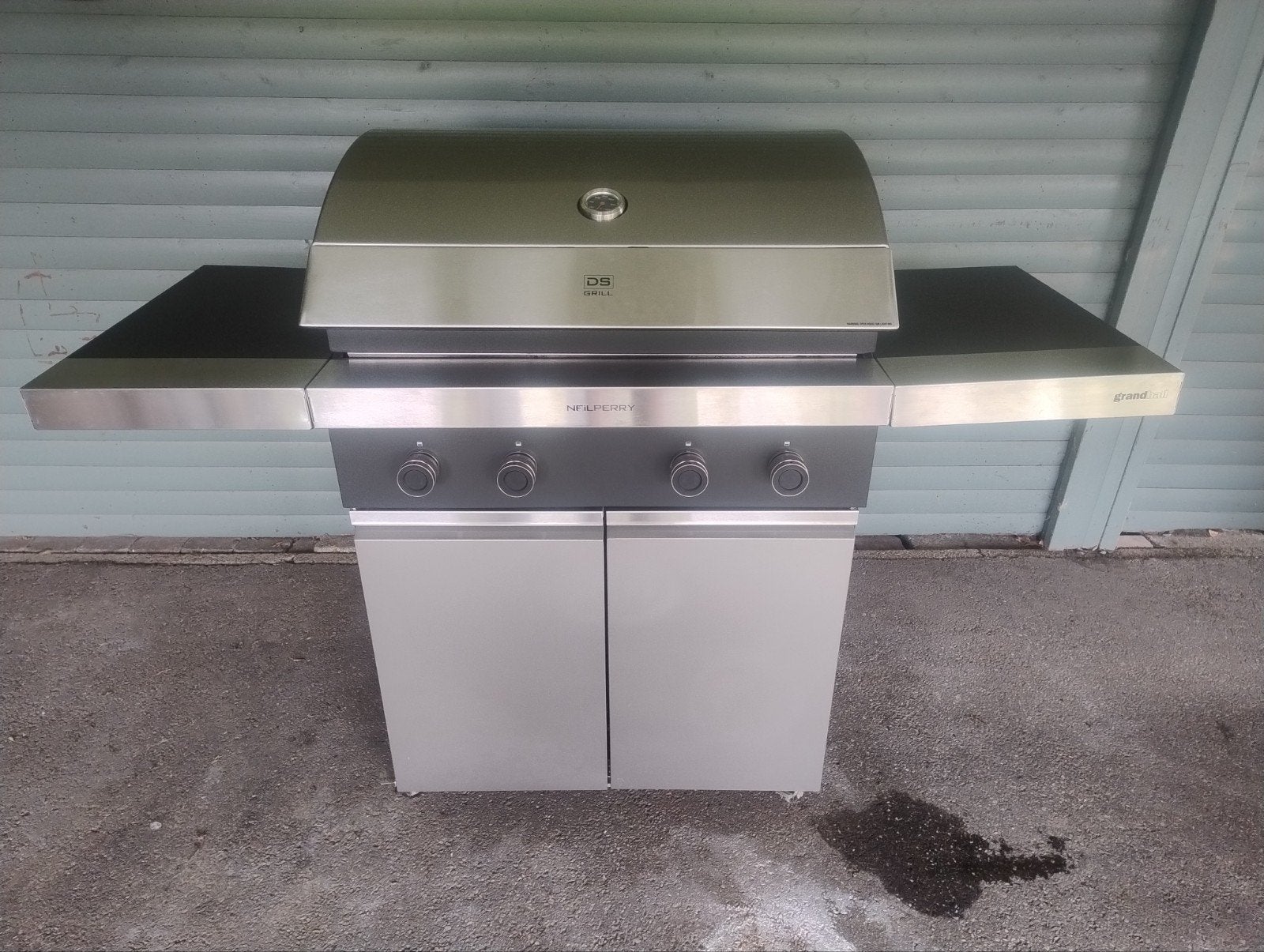 Grote BBQ te koop, Tuin en Terras, Ophalen, Zo goed als nieuw, Perry
