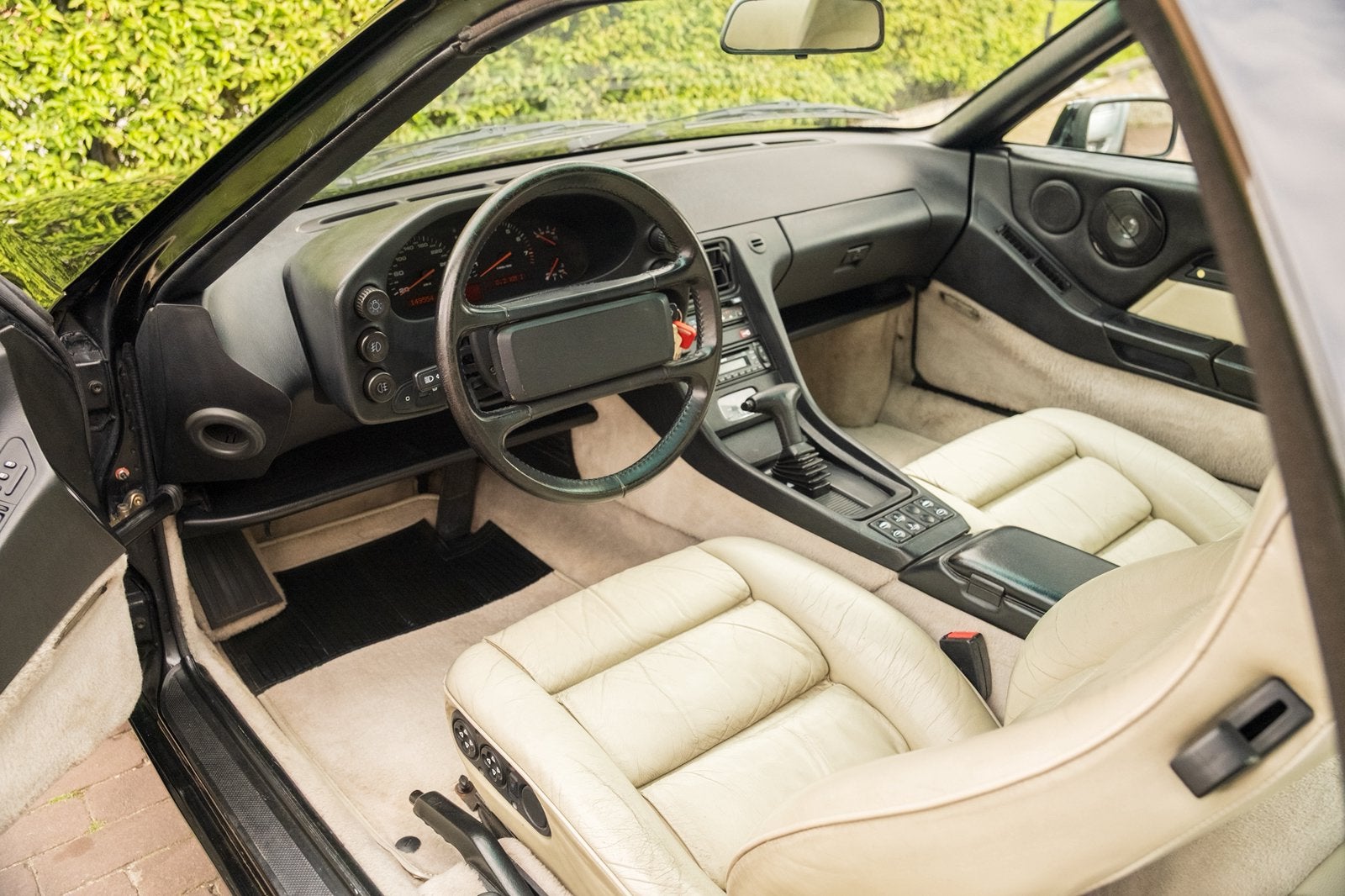 Porsche 928 S4 de 1987, Autos, Porsche, Cuir, Achat, Beige, Entreprise