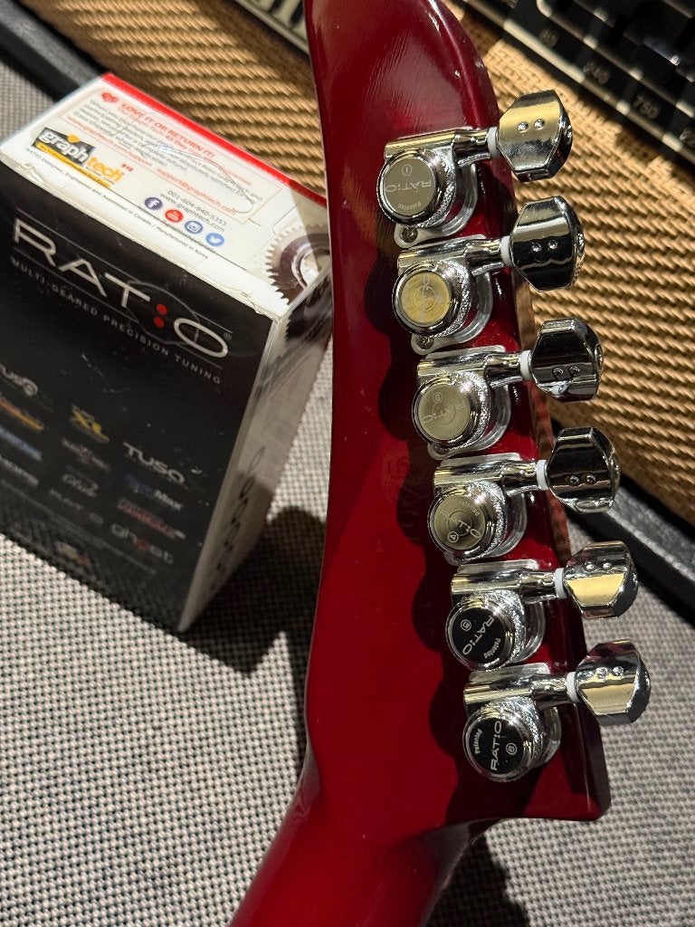 Graph Tech locking tuner set TE KOOP!, Muziek en Instrumenten, Ophalen of Verzenden, Zo goed als nieuw, Elektrische gitaar