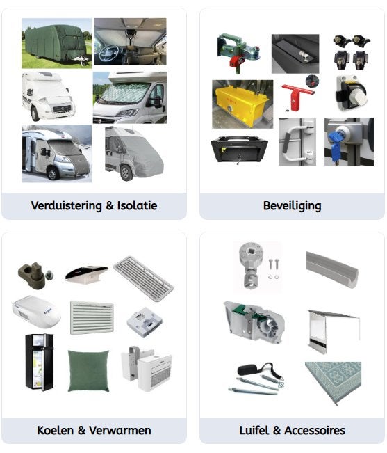 Mobilehome onderdelen en accessoires hier te koop !, Caravanes & Camping, Camping-car Accessoires, Enlèvement ou Envoi, Neuf