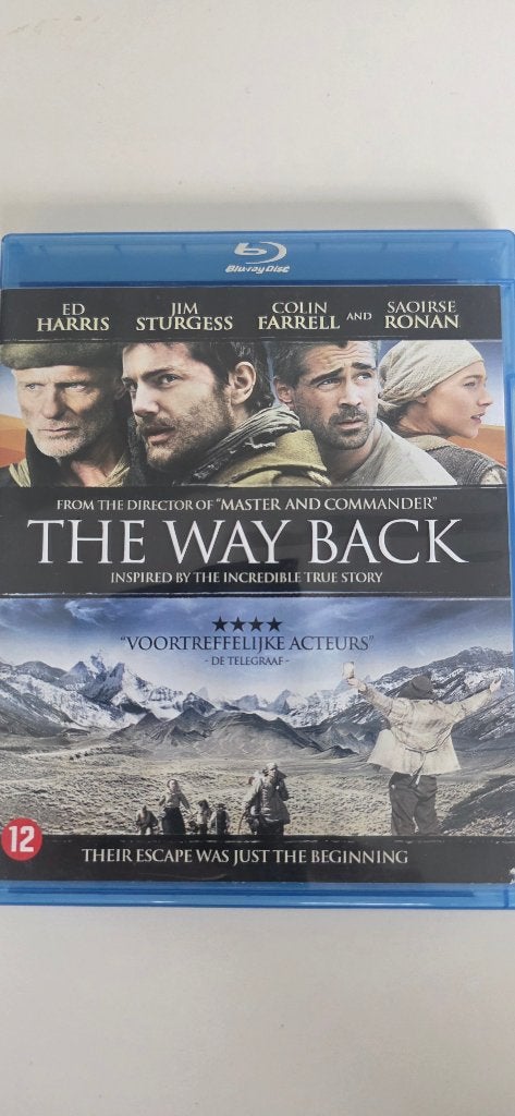 BR - The Way Back, CD & DVD, Enlèvement ou Envoi, Anglais, Film, Blu-ray