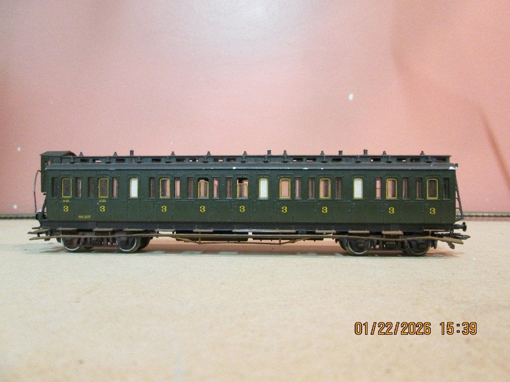Trains miniature en HO, Enlèvement ou Envoi, Utilisé, Wagon, Fleischmann