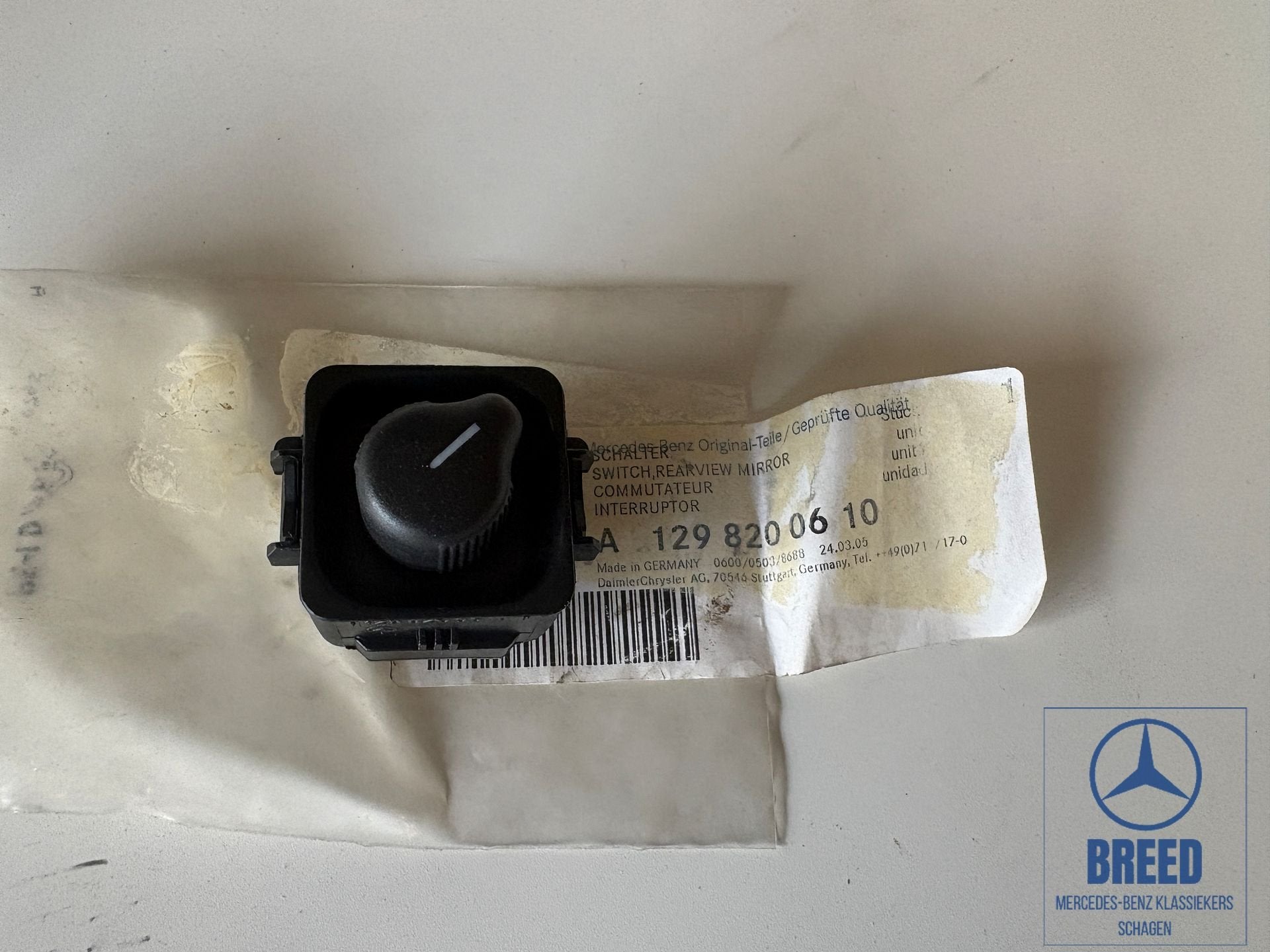 NOS schakelaar spiegel Mercedes-Benz W124 R129 R170 W202 W46, Neuf, -, -, Enlèvement ou Envoi