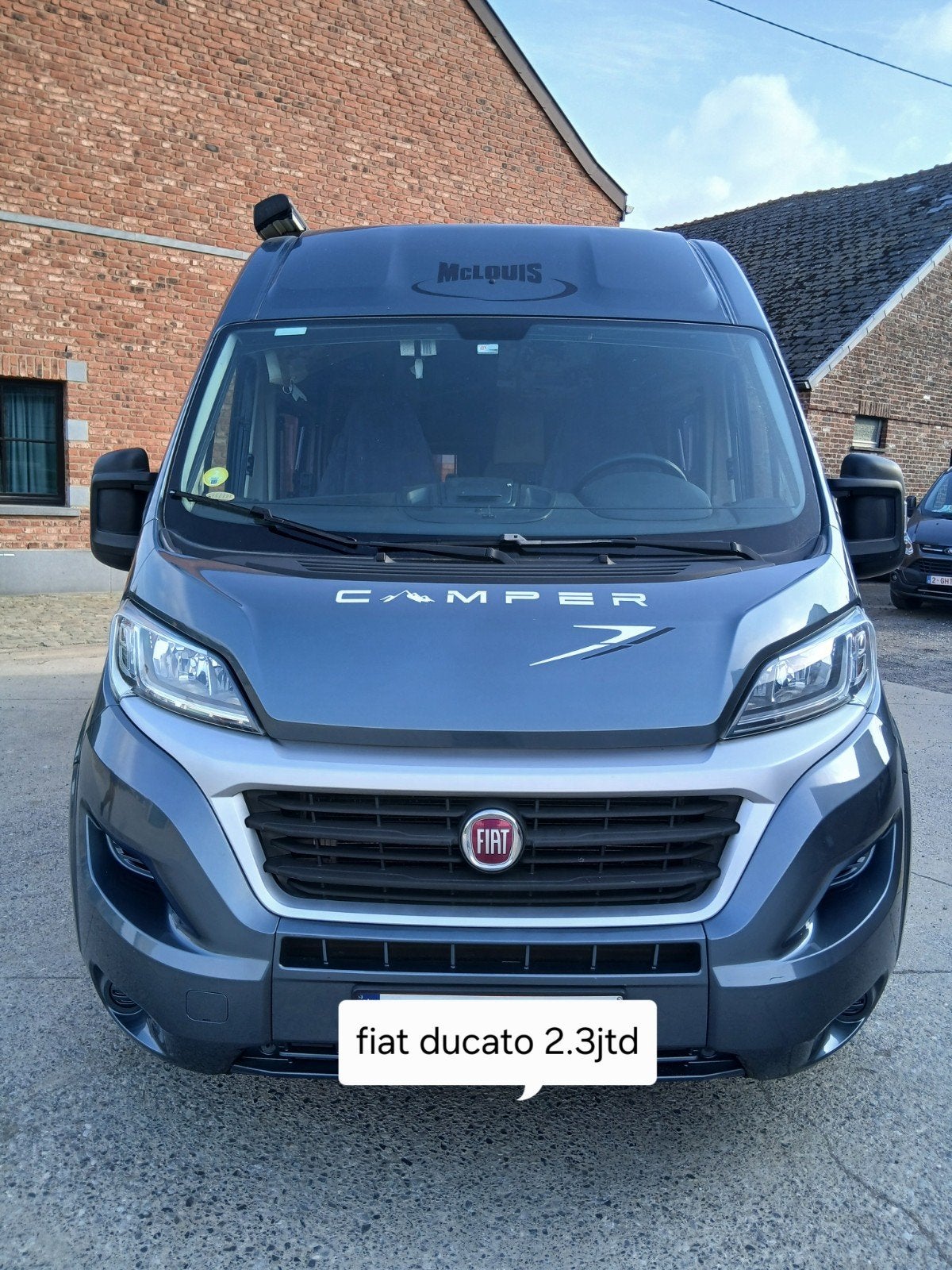 van mc louis menfys 3 fiat ducato 2.3jtd 130cv, Jusqu'à 4, Siège standard, Toilette à cassette, Fiat