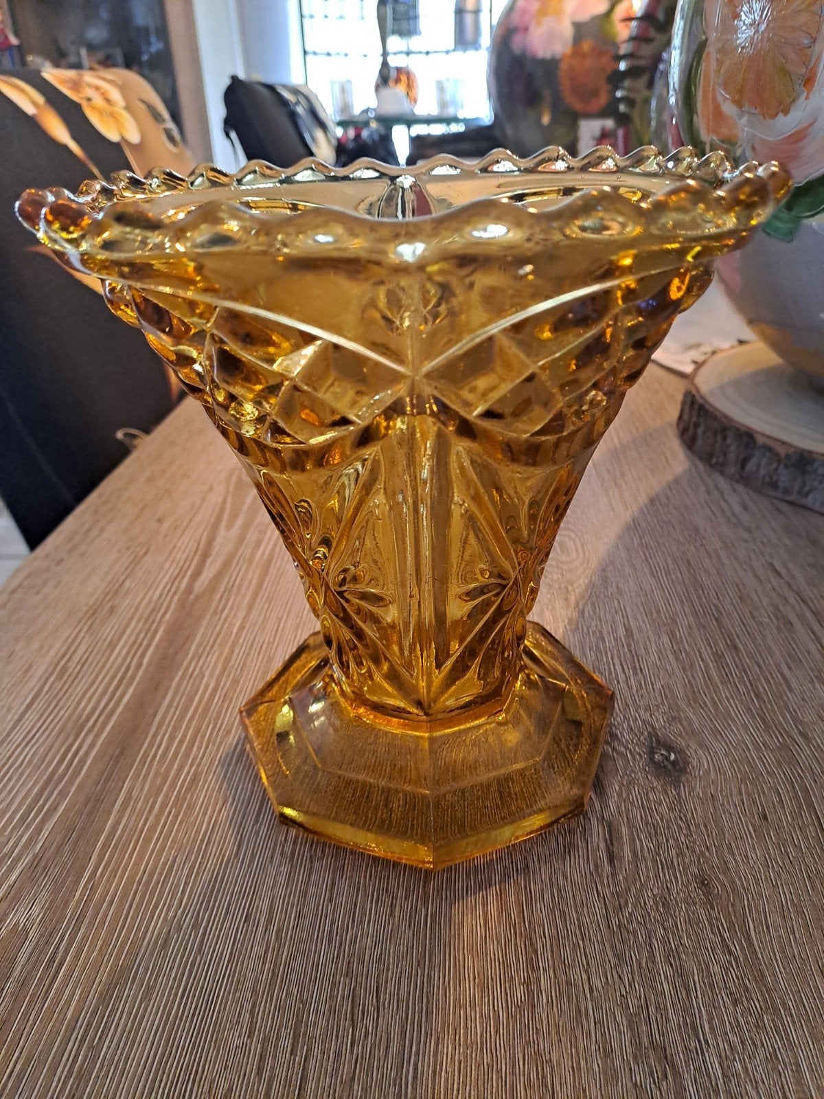 Vase art déco Val Saint Lambert 1920, Enlèvement ou Envoi