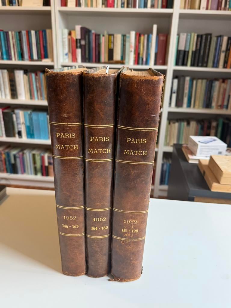 Paris Mach, volledige jaargang 1952 ingebonden in drie delen, Ophalen of Verzenden, Gelezen