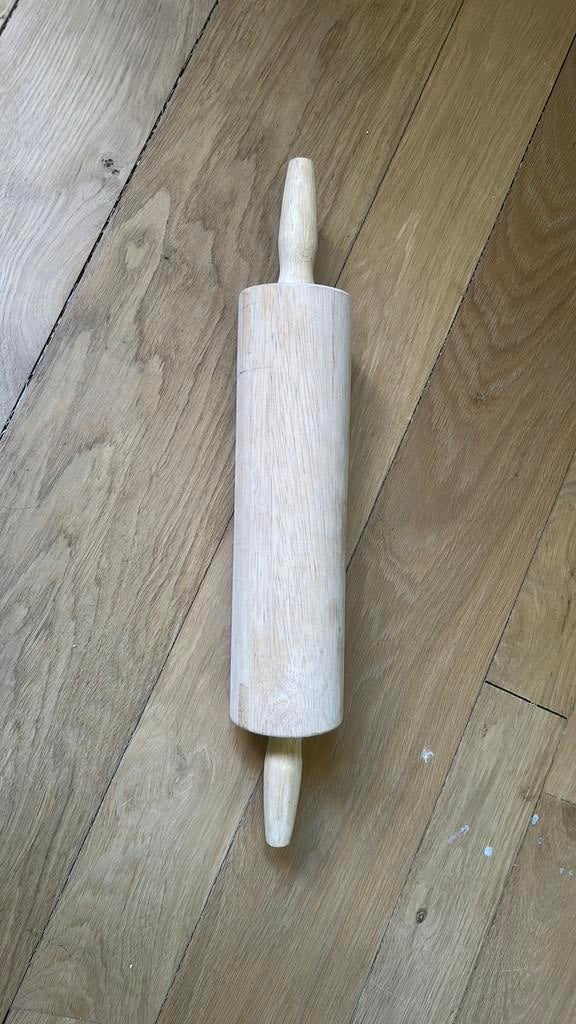 Grote stevige houten deegroller, Antiek en Kunst, Ophalen
