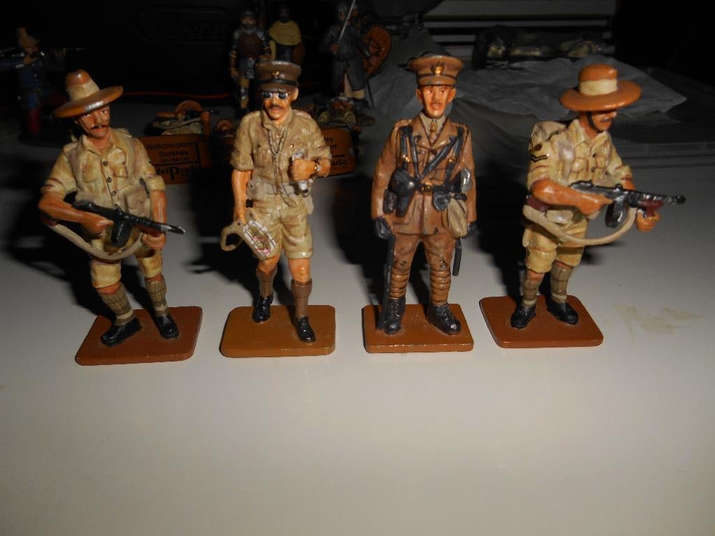 Lot de 4 soldat 2WW Del Prado, Ophalen of Verzenden