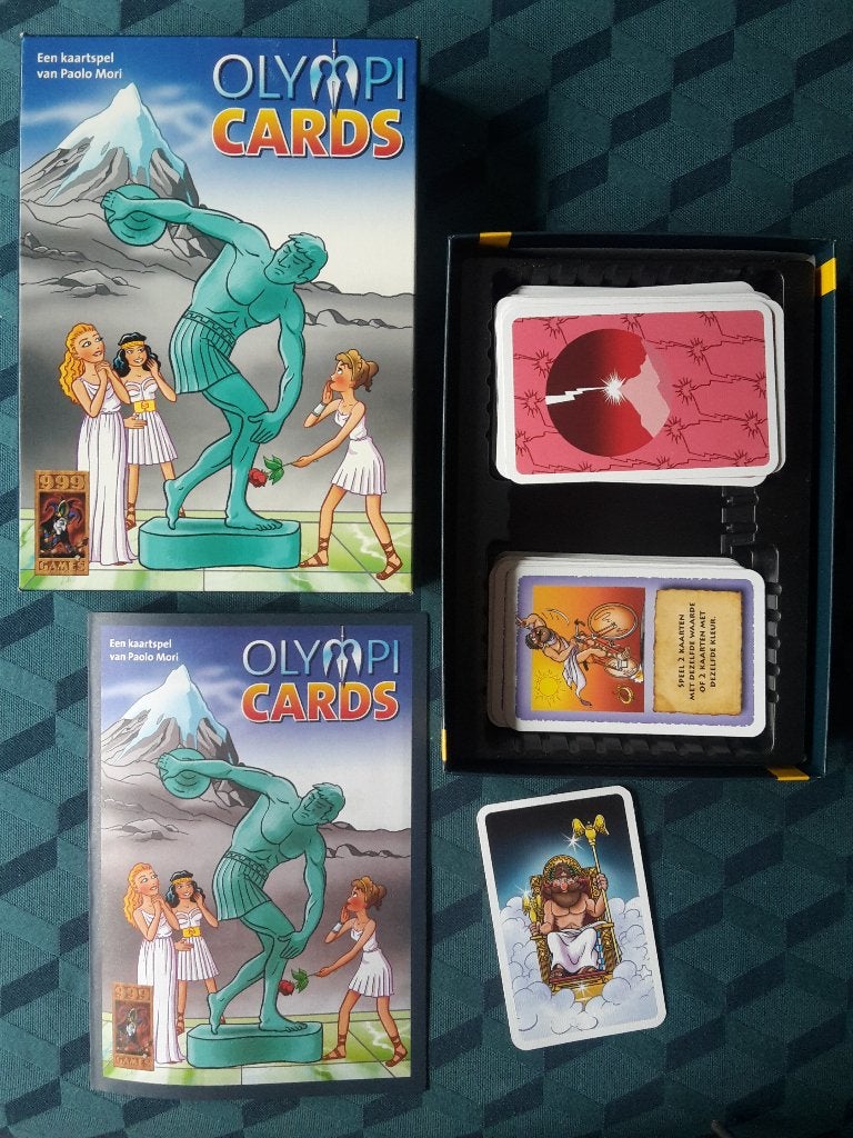 Nieuw kaartspel Olympi Cards, 2-7 sp., 999, + 1 gratis promo, Ophalen of Verzenden, Nieuw, 999 games