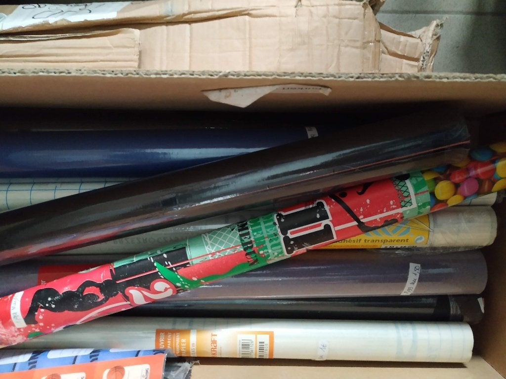 kaftpapier nieuwe rollen uit te kiezen, Diversen, Ophalen of Verzenden, Nieuw