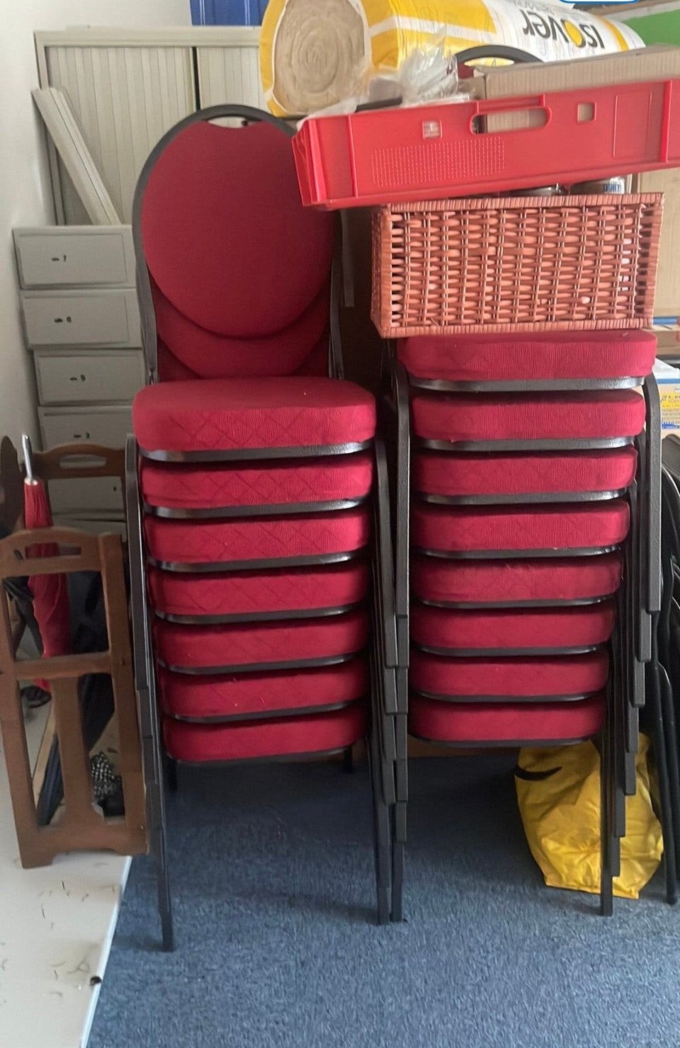 Bijzet stoelen voor de feestdag nieuw, Ophalen, Nieuw, Metaal, Vijf, Zes of meer stoelen