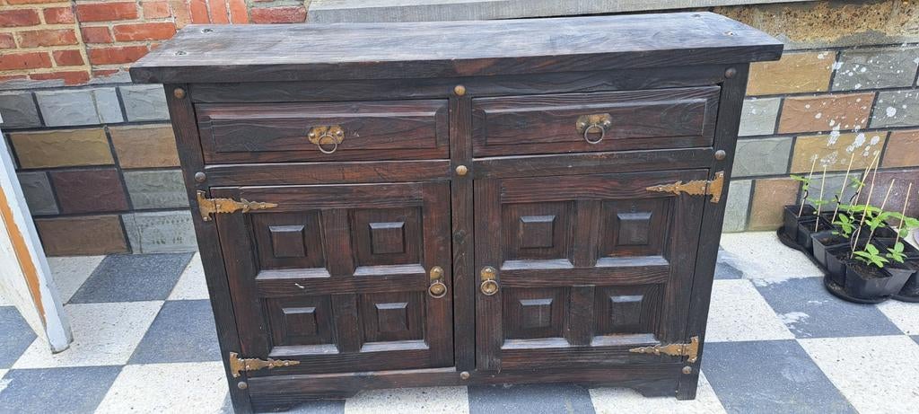 Rustiek houten kastje – opknapper met karakter, Antiek en Kunst, Ophalen