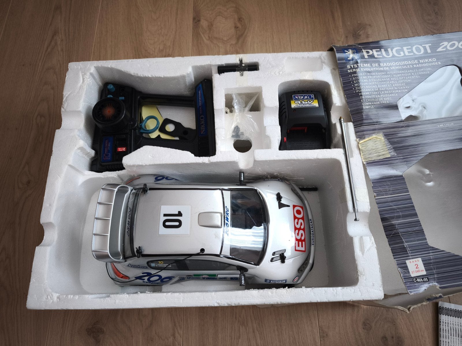 Peugeot 206 WRC rallyauto, Ophalen, Zo goed als nieuw