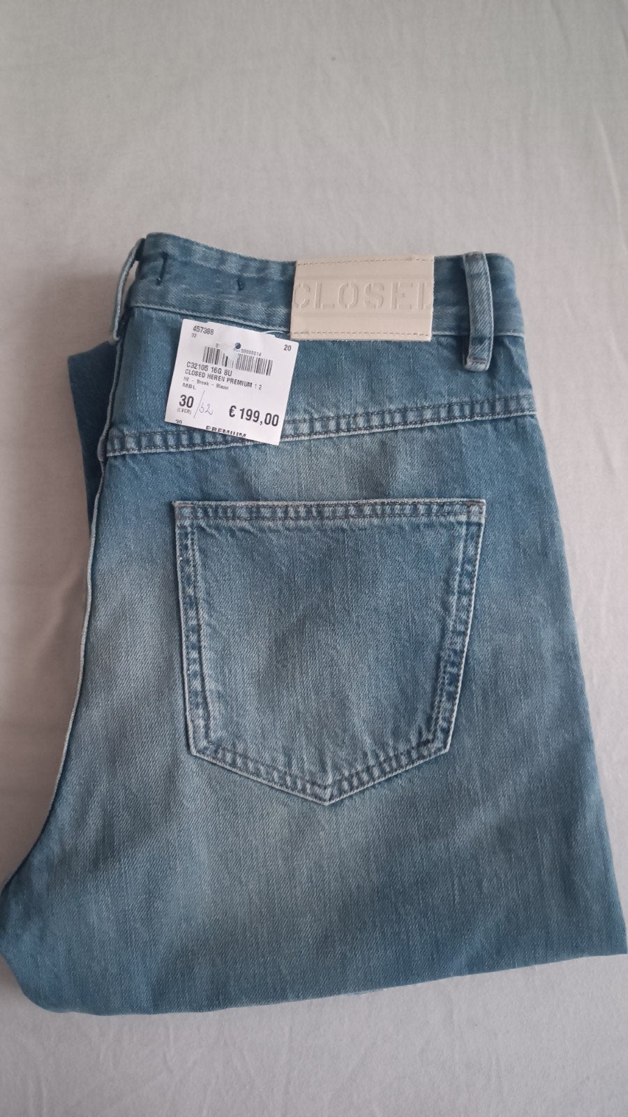 Jeans Closed, Ophalen