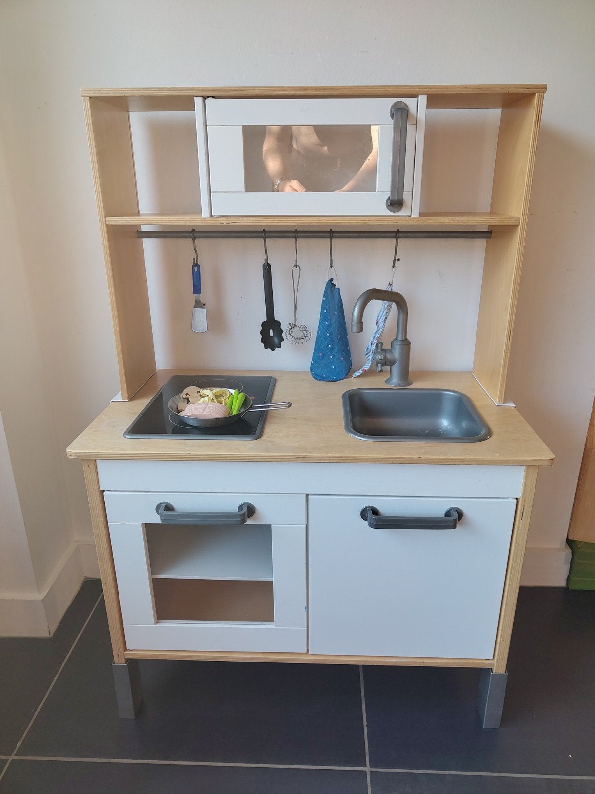 IKEA Duktig speelkeuken met veel toebehoren (hout), Ophalen, Gebruikt, Hout, Speelkeuken
