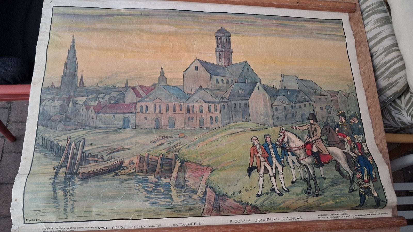 Assiette scolaire Napoléon, Antiquités & Art, Enlèvement