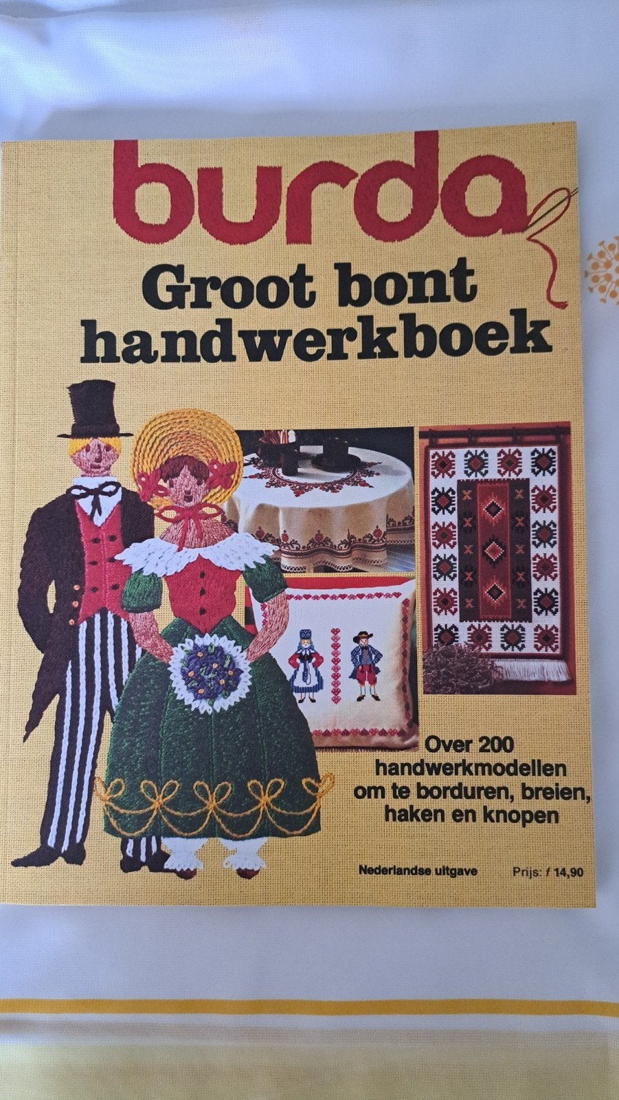 Cahier à main Burda Groot Bont INUTILISÉ avec tous les motif, Enlèvement ou Envoi, Neuf, Broderies à la main, Patron