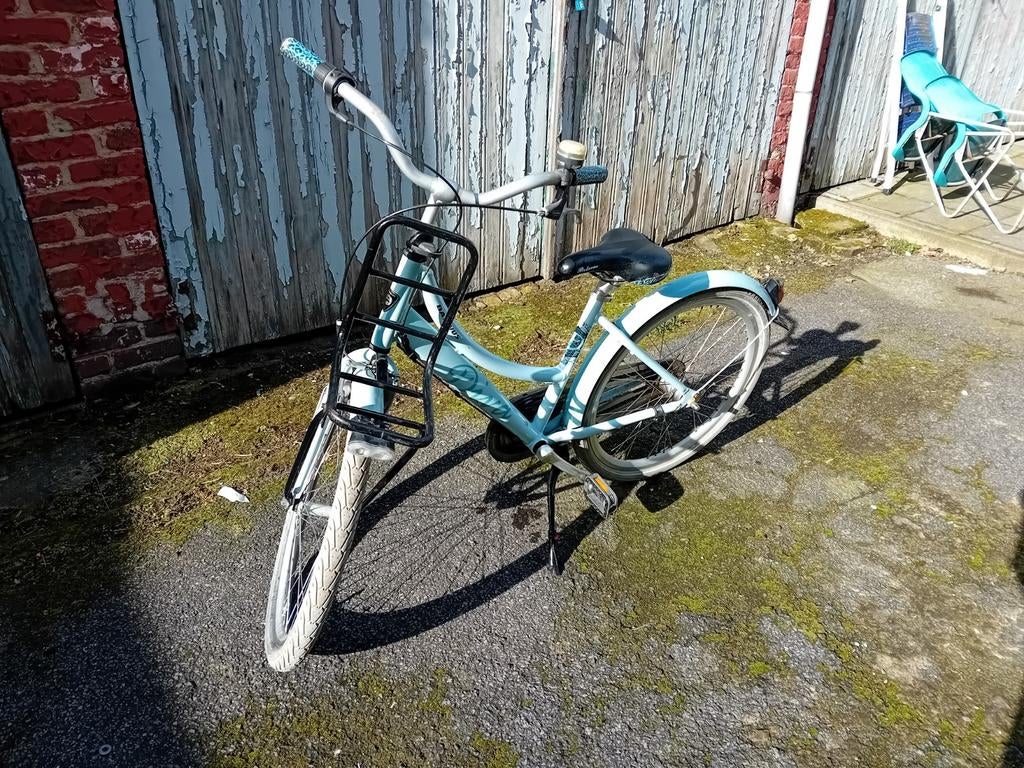 Kinderfiets batavus lichtblauw, Fietsen en Brommers, Ophalen