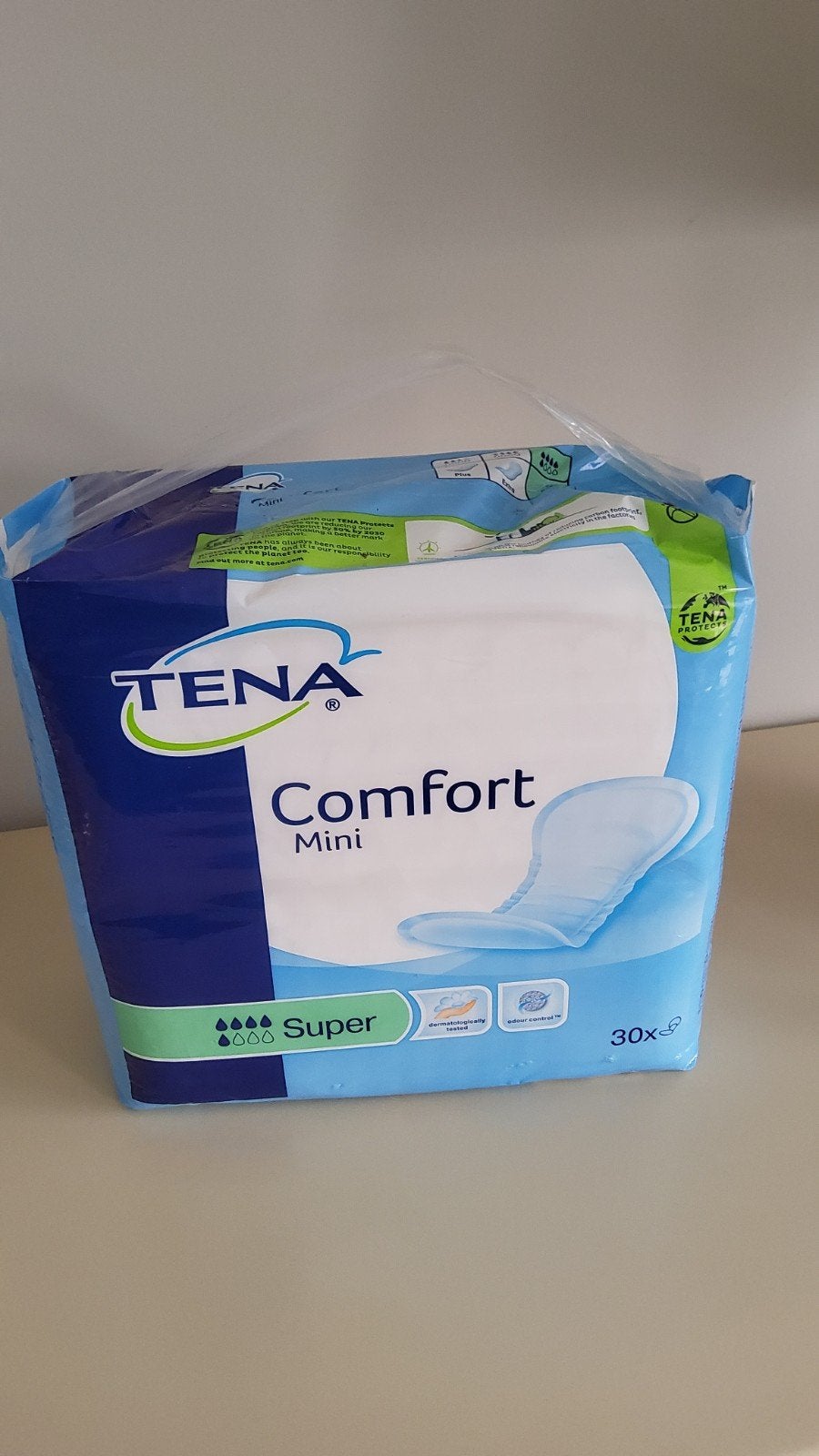 Coussinets d'incontinence, Enlèvement