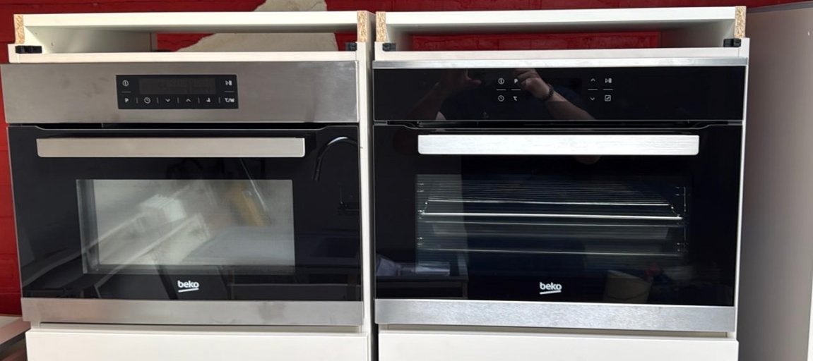 Beko micro en oven inbouw, Electroménager, Fours, Enlèvement, Comme neuf, Encastré, Four