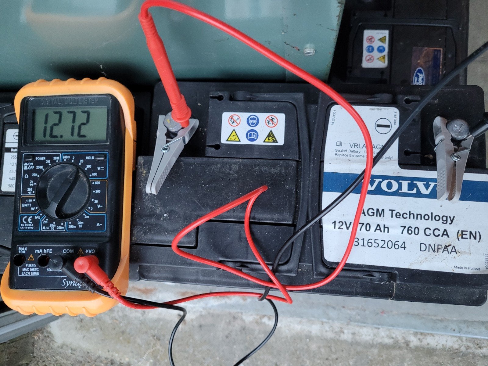 Batterie Start-Stop AGM d'origine Volvo, 12 V, 70 Ah, 760 A,, Autos : Pièces & Accessoires, Volvo