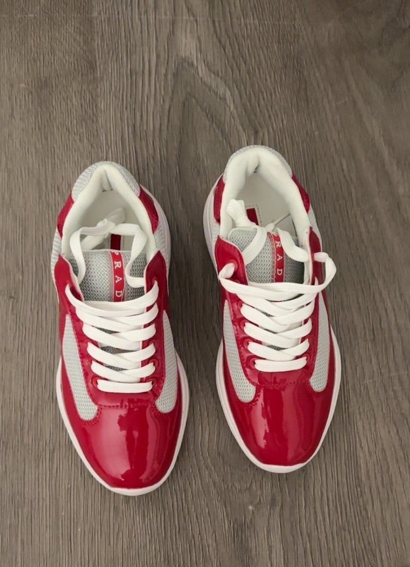 Coupe Prada America rouge, Rouge, Enlèvement ou Envoi, Sneakers et Baskets, Comme neuf