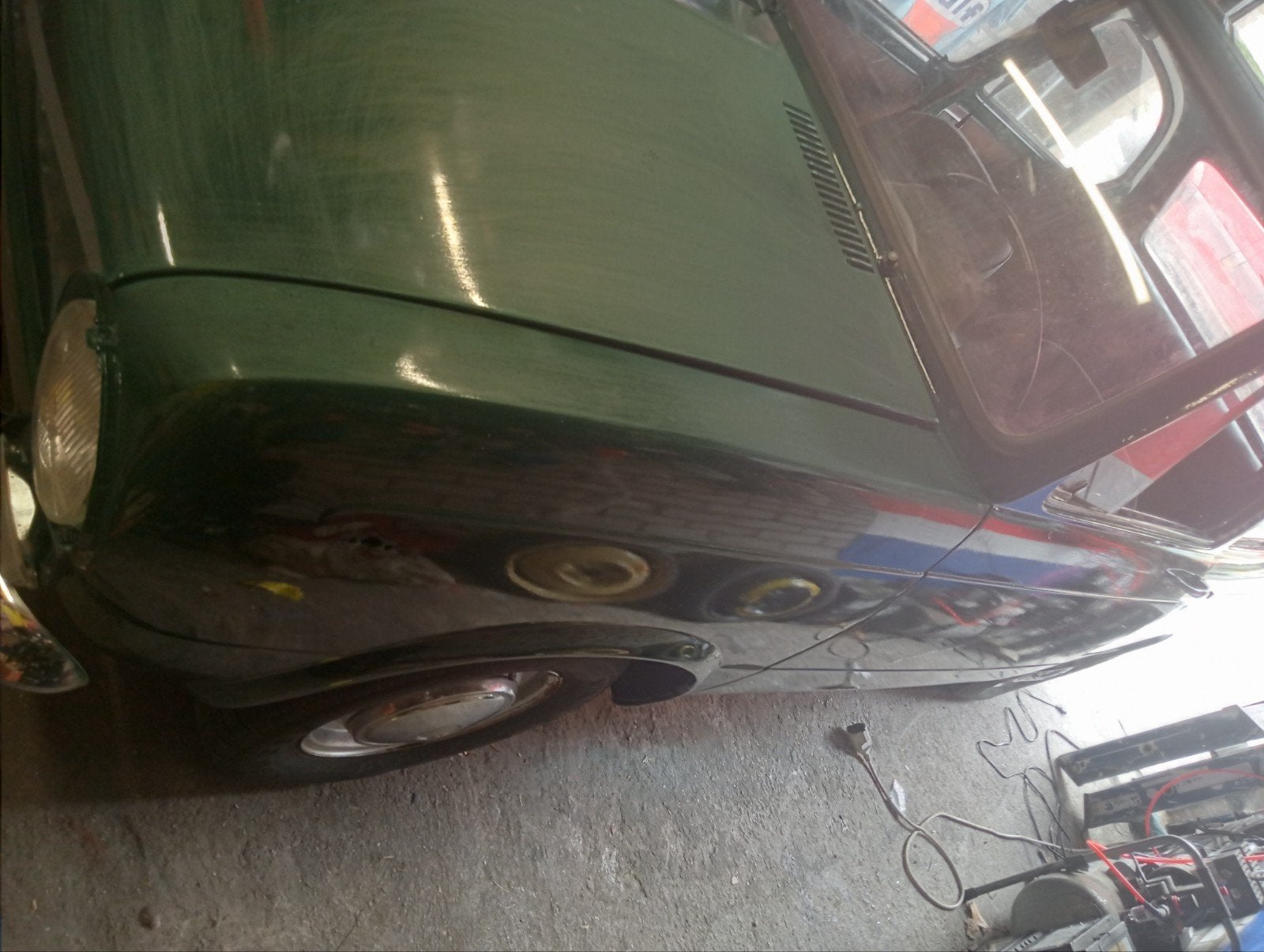 Fiat/Seat 850 project leuke auto 05-11-73, Auto's, Particulier, Groen, Te koop, Fiat