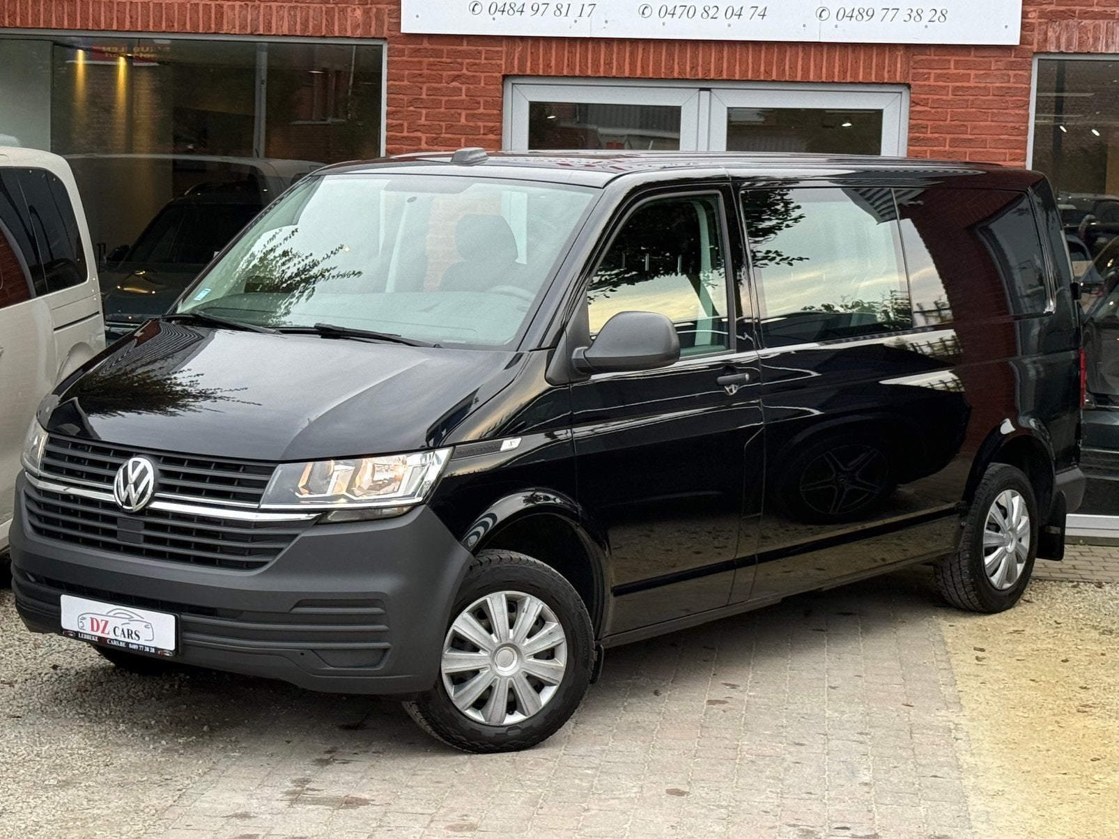 VOLKSWAGEN TRANSPORTER 2.0TDI 150CV DSG |CLIME | CAMÉRA |, Entreprise, Noir, 5 portes, Automatique