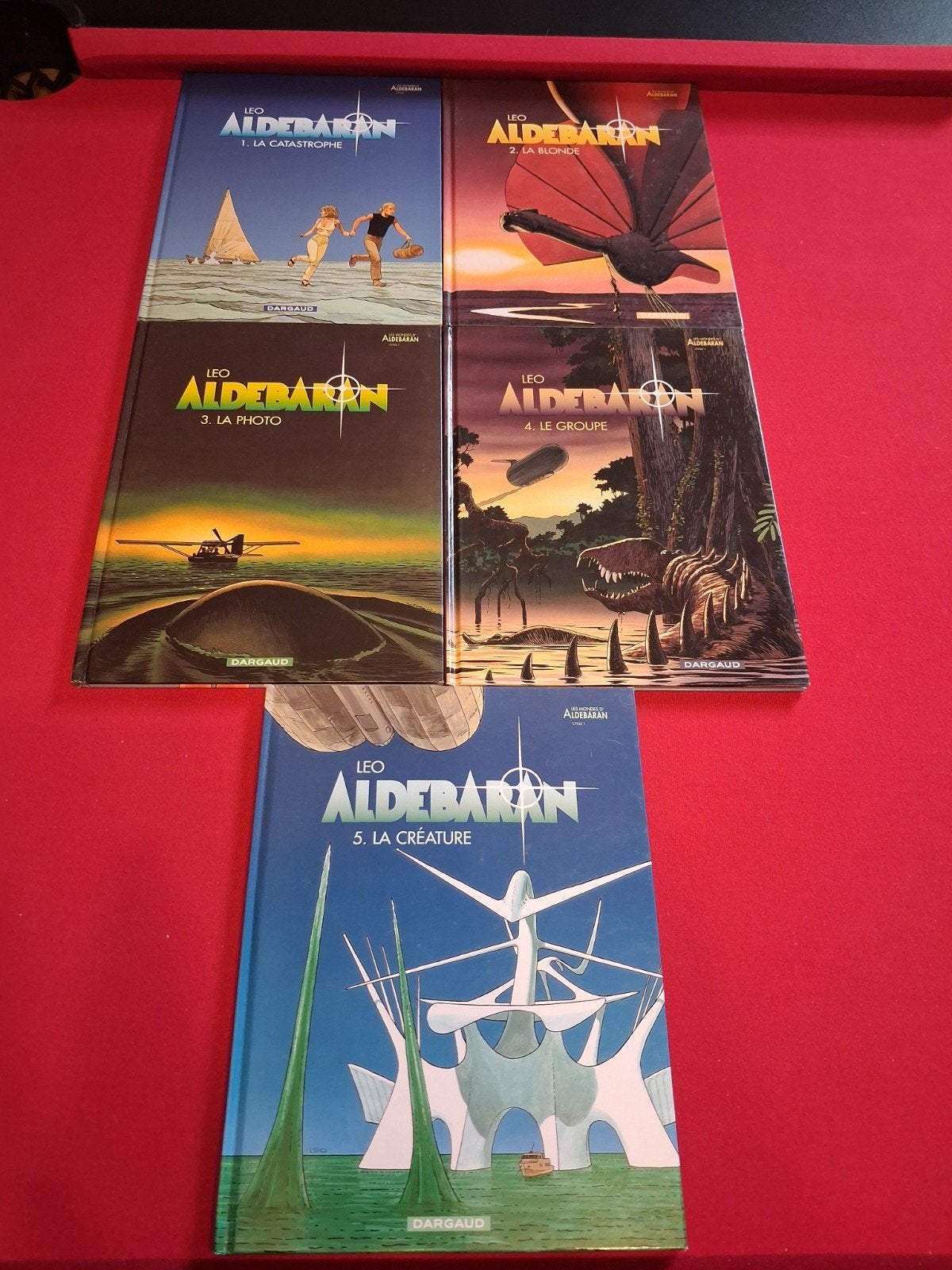 Lot de 5 Bd Les mondes d'aldebaran cycle 1, Enlèvement