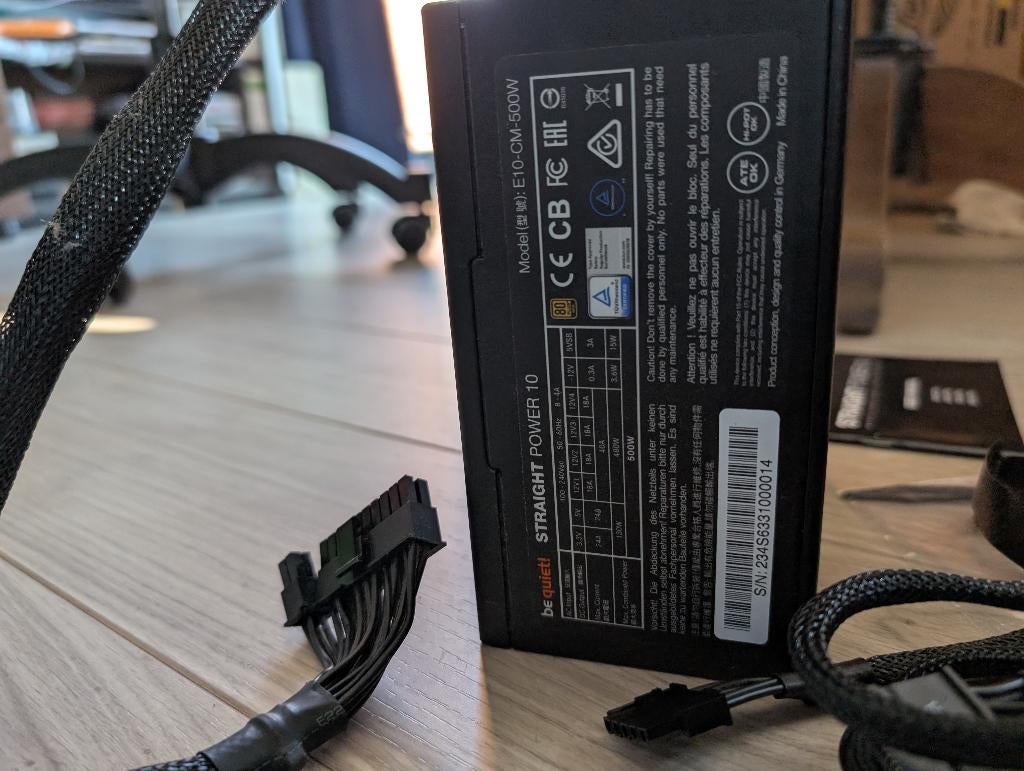 Be Quiet Straigth Power 10 500W, Ophalen of Verzenden, Gebruikt