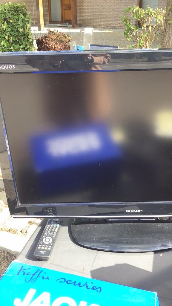 Sharp televisie scherm, TV, Hi-fi & Vidéo, Télévisions, LCD, 80 à 100 cm, Enlèvement, Utilisé