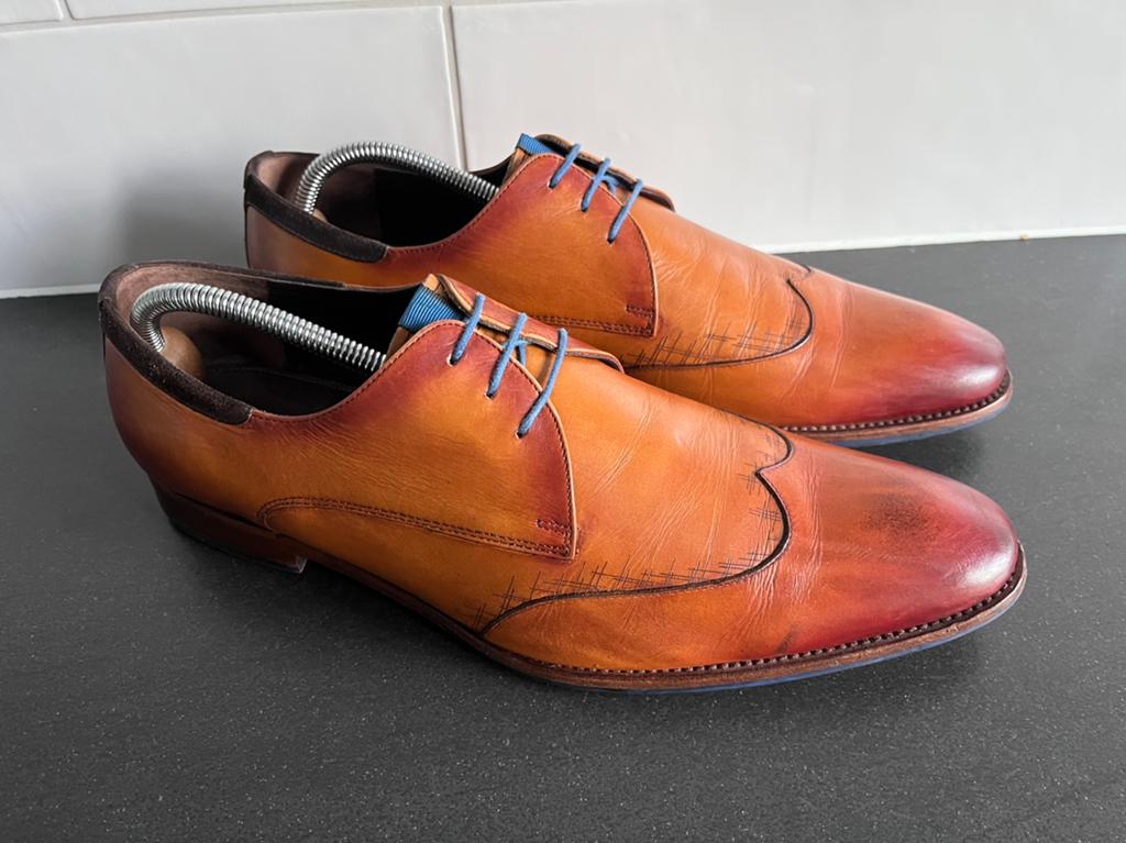 Floris van Bommel herenschoenen maat 10 / 44, Vêtements | Hommes, Chaussures, Enlèvement ou Envoi, Autres couleurs, Chaussures à lacets