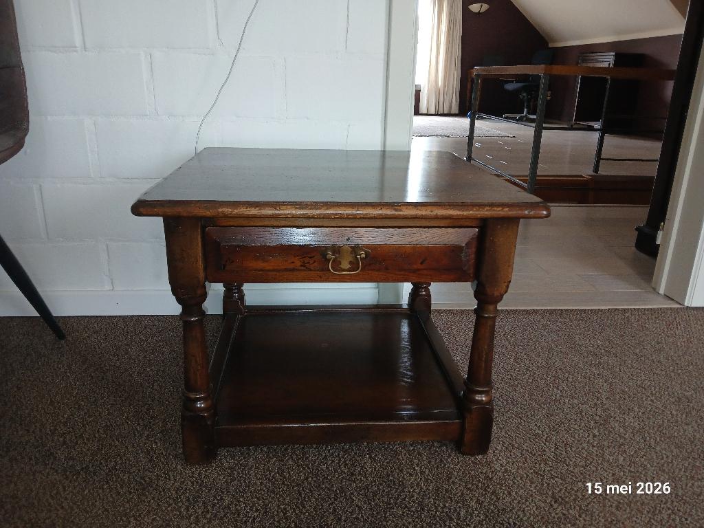 Bijzettafel, Moins de 55 cm, Enlèvement, Bois, Engelse