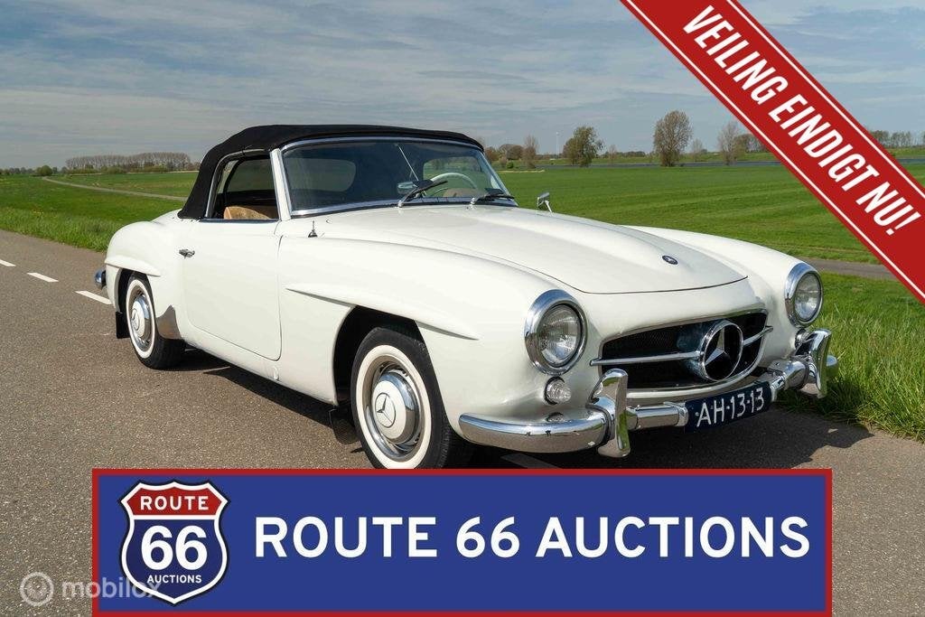Mercedes-Benz 190 SL | 1960 | Route 66 Auctions, Autos, Achat, Entreprise, Boîte manuelle, Autre carrosserie