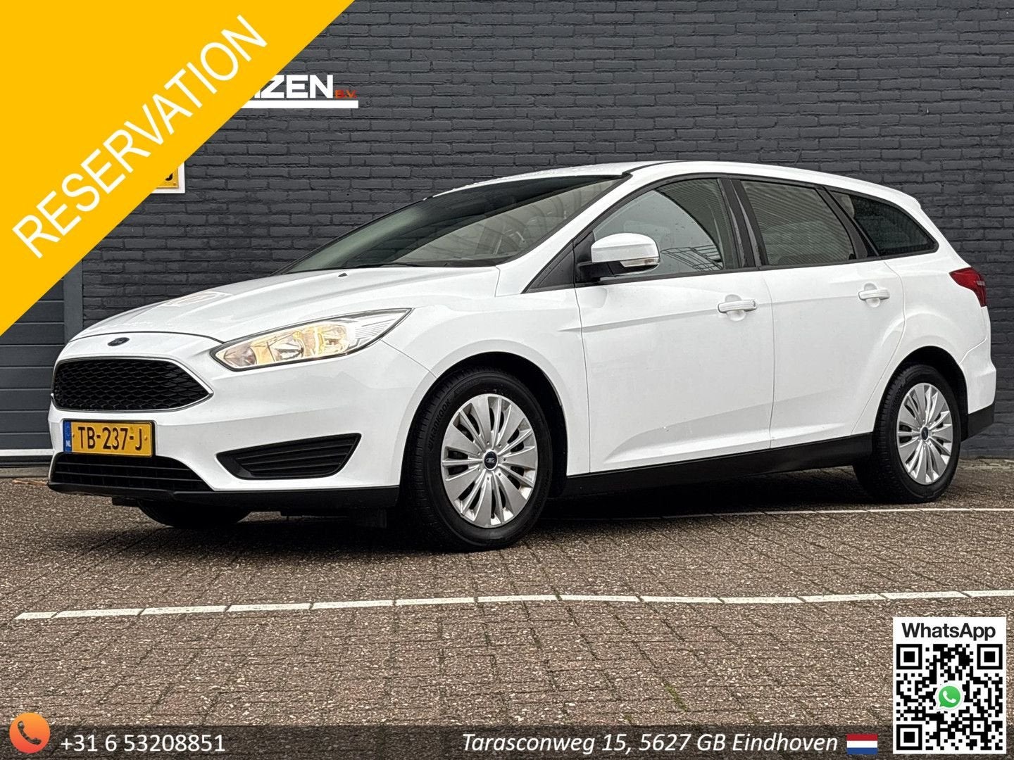 Ford Focus Wagon 1.0 Trend | € 2.450,- NETTO! | MOTOR DEFECT, Auto's, Focus, 109 g/km, Bedrijf, Start-stop-systeem