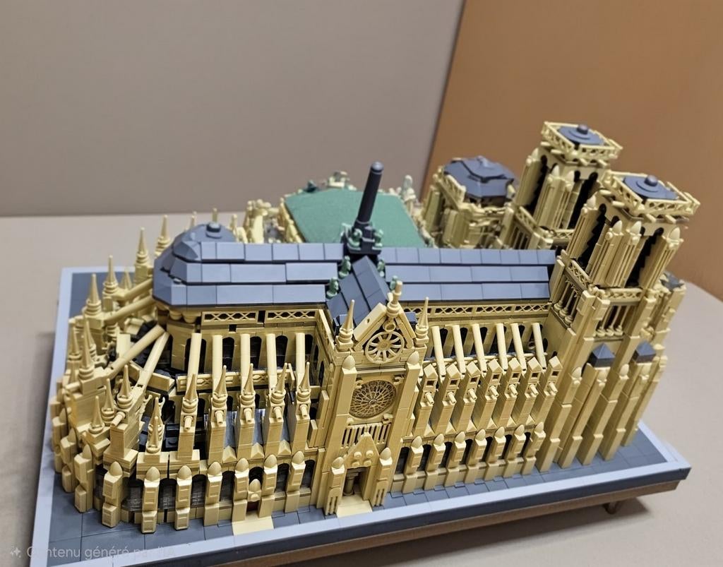 Bouwsteen Notre Dame de Paris, Ophalen