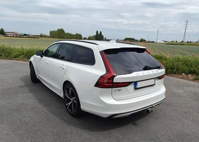 Volvo V90 2.0 T6 AWD 2022 Plug-in hybride, Auto's, Volvo, Automaat, V90, Wit, Break