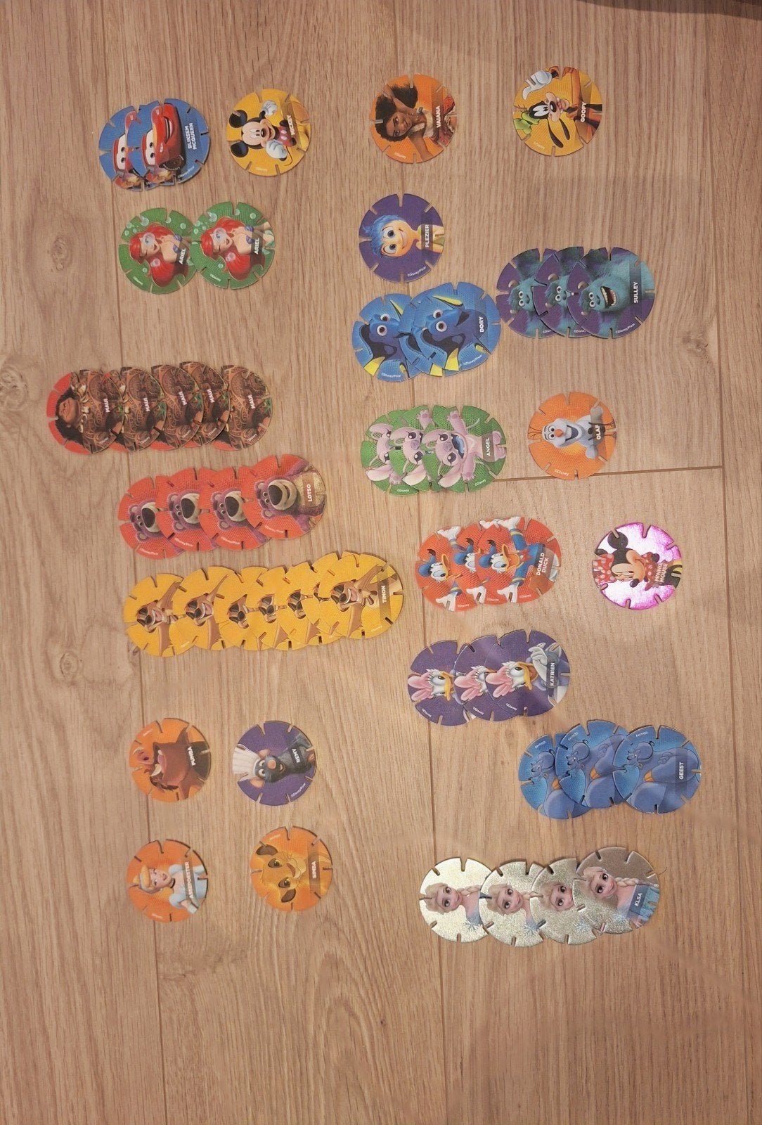 Diskeyz Flippo verzameling - Cars, Els, Olaf, Verzamelen, Ophalen, Verzameling