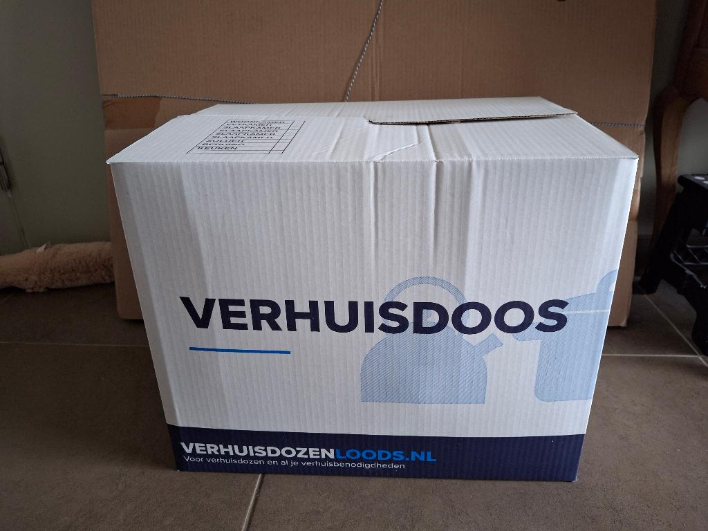 Verhuisdozen 25 stuks, Doe-het-zelf en Bouw, Ophalen, Doos, 40 tot 60 cm, Opvouwbaar
