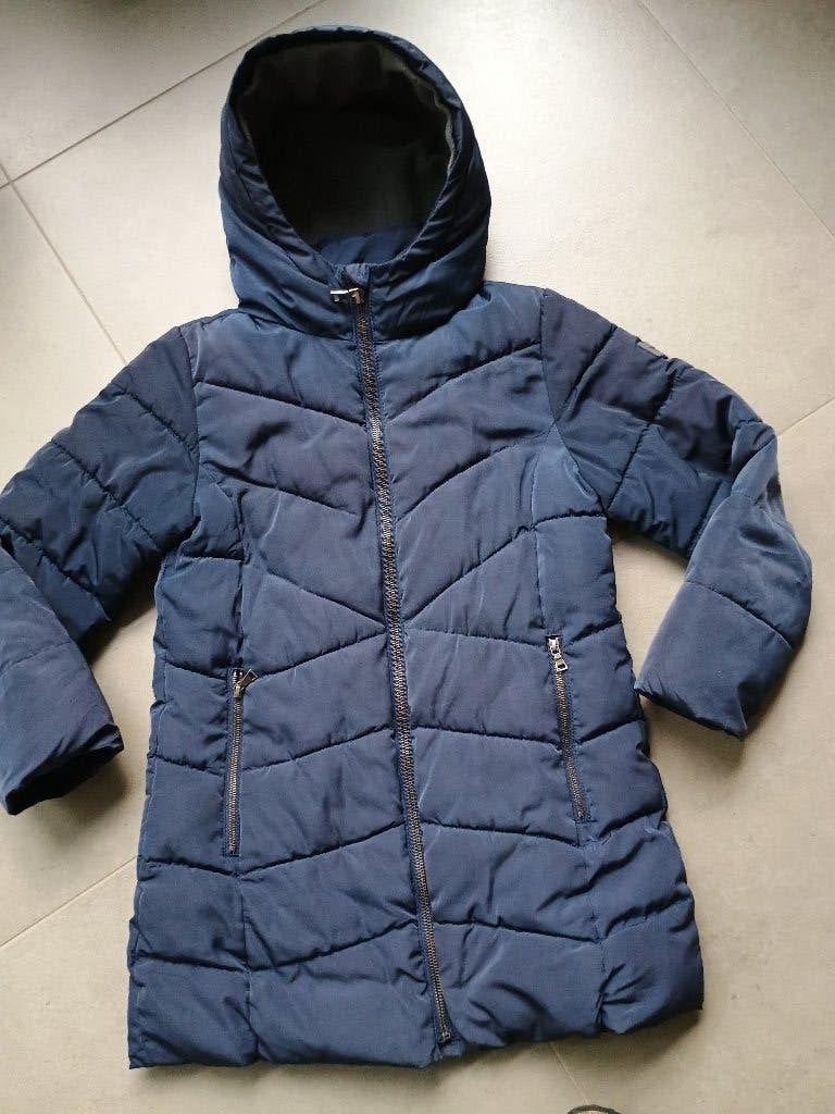 Warme jas "Mango" maat 128, Kinderen en Baby's, Gebruikt, Meisje, Mango, Ophalen of Verzenden
