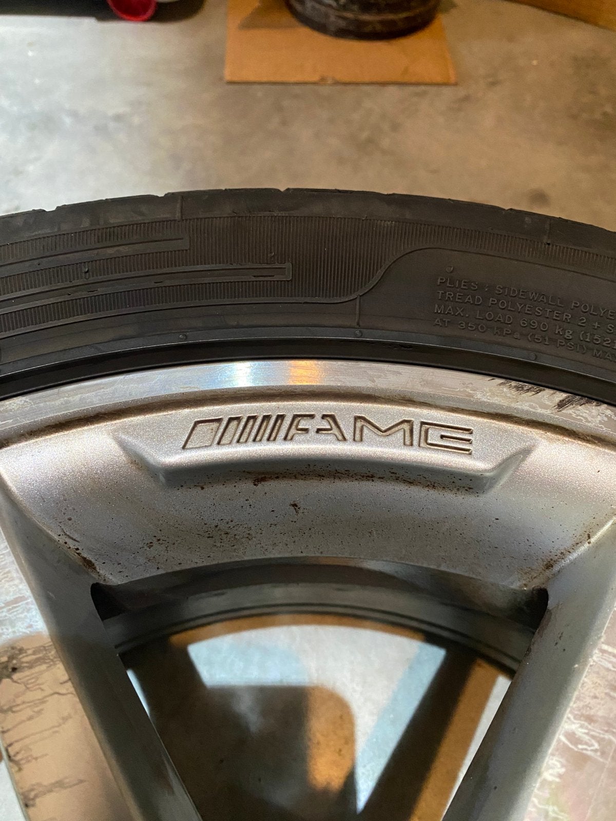 AMG velgen 5x112 (4 stuks), Auto-onderdelen, Ophalen, Velg(en)