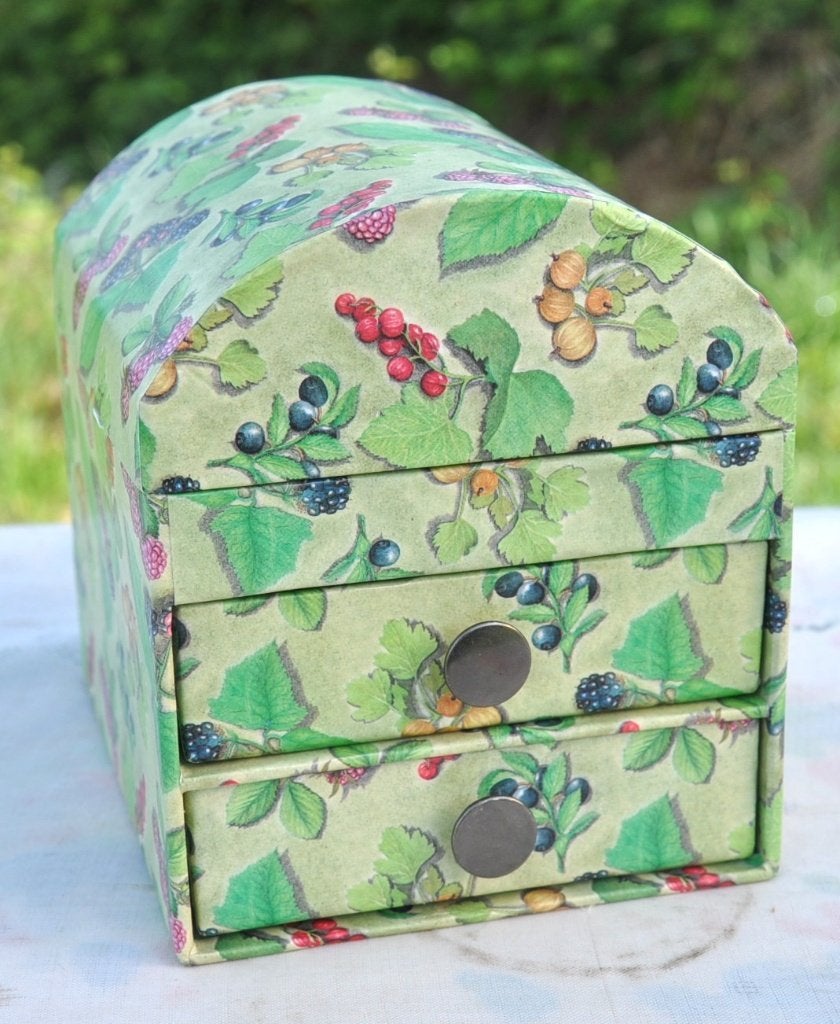 coffret pour bijoux ou petit materiel de bureau, Enlèvement ou Envoi, Neuf, Vert, Papier/carton