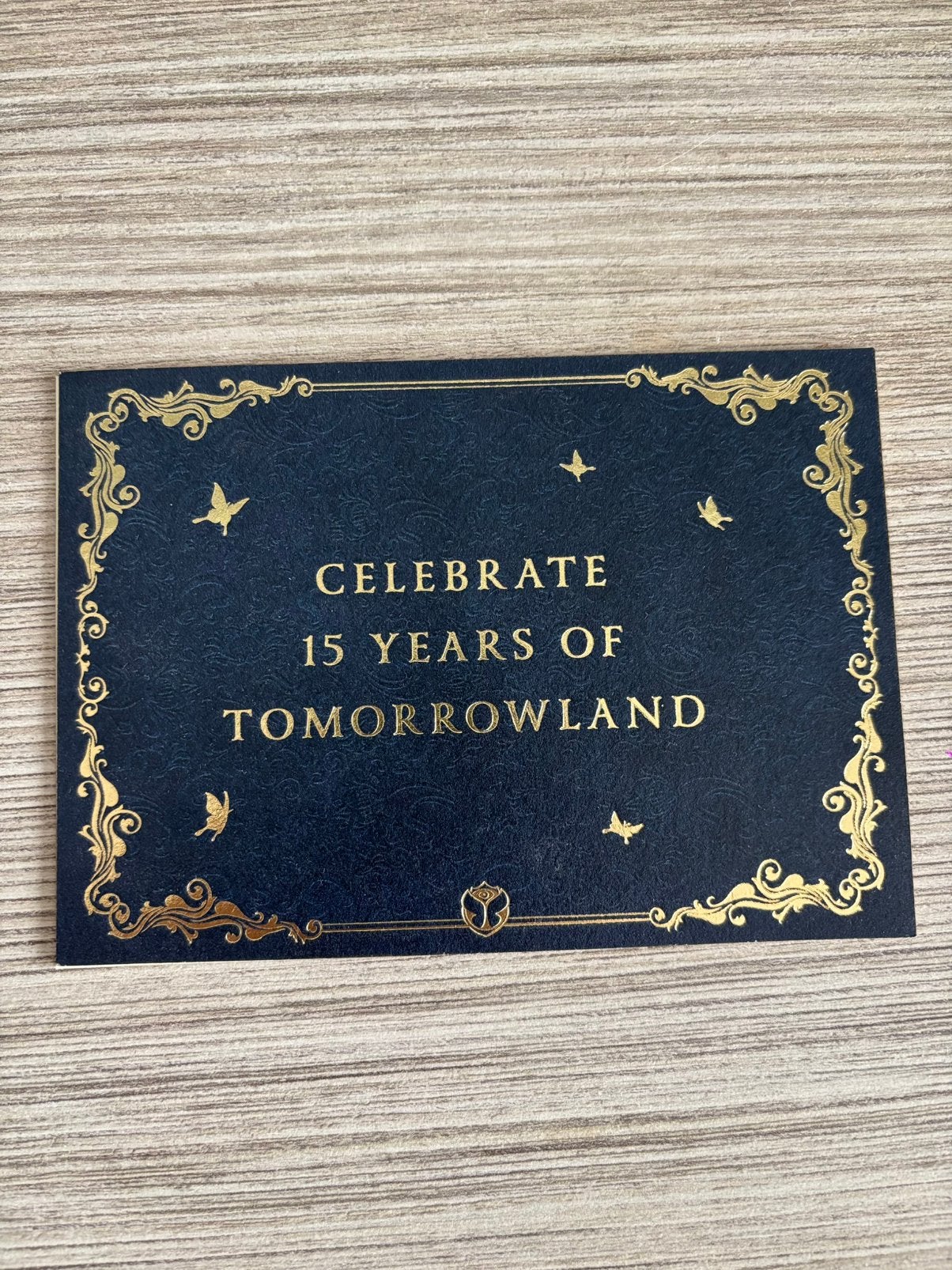 Tomorrowland Invite Card (Collectors Item), Ophalen of Verzenden, Zo goed als nieuw, Poster, Artwork of Schilderij