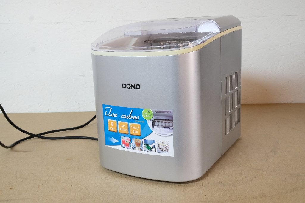 Domo 9200ib ijsmachine ideaal voor op het terras, Ophalen of Verzenden, Gebruikt, Zelfvriezend