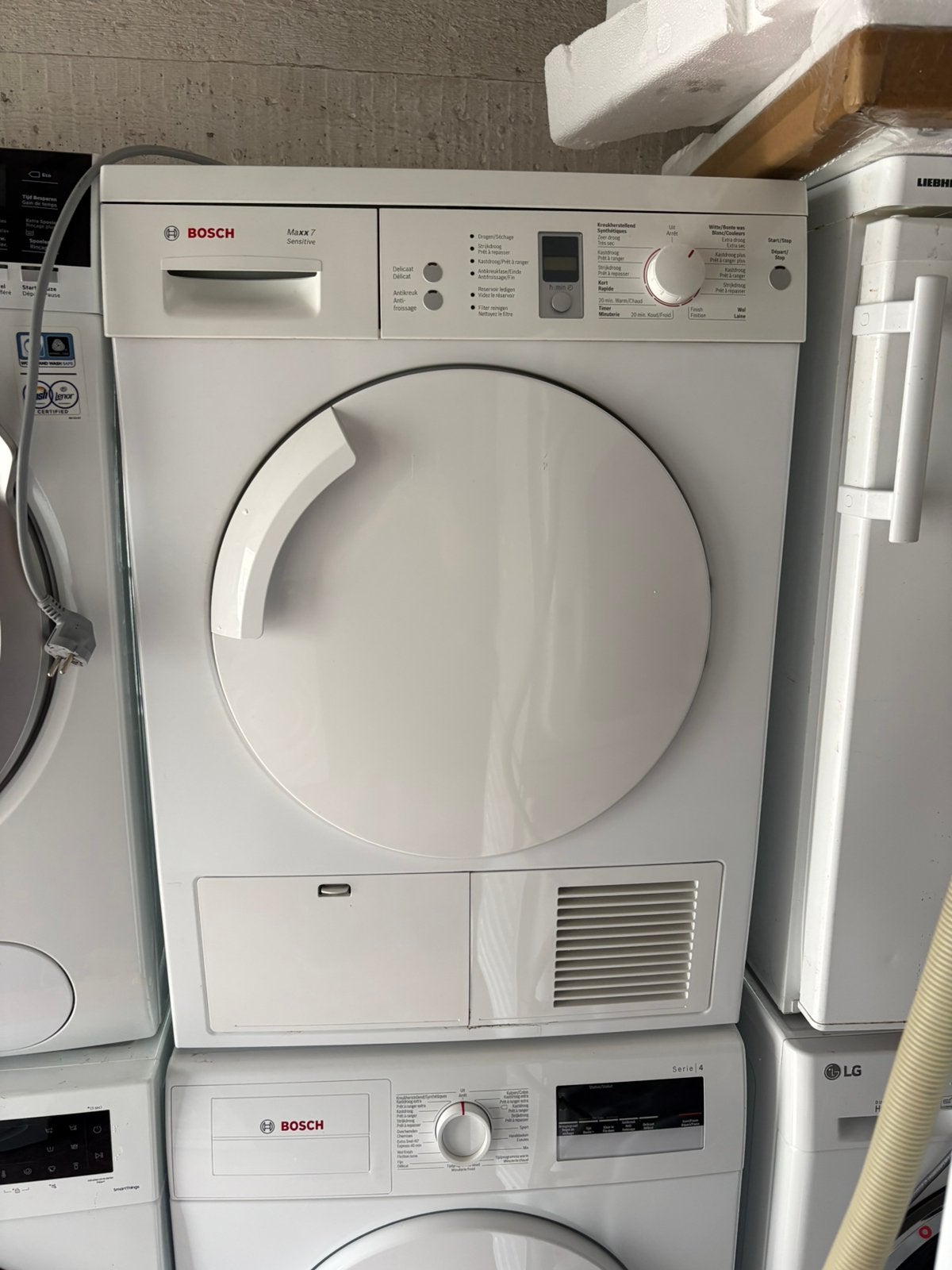 Bosch Maxx 7 wasdroger, Ophalen of Verzenden, Gebruikt